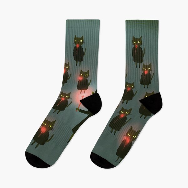 Item preview, Witch Cat Gathering Magic Wands Pattern Art designed and sold by Lunat1kk.