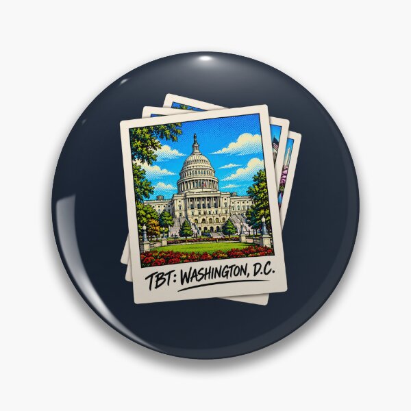 Item preview, TBT: Washington, D.C. – U.S. Capitol Vintage Polaroid designed and sold by ByJeffro.