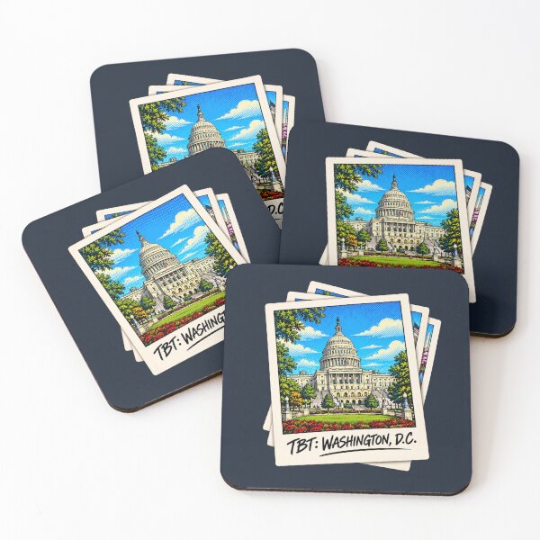 Item preview, TBT: Washington, D.C. – U.S. Capitol Vintage Polaroid designed and sold by ByJeffro.
