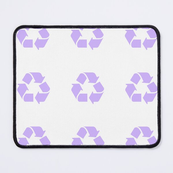 Item preview, Recycling Symbol Pastel Purple Sticker Pack/Sheet- Small Size designed and sold by SlimyFish.