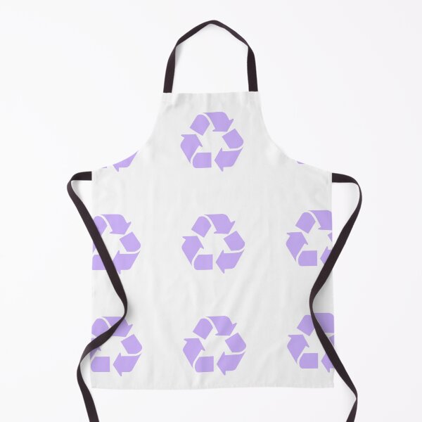 Item preview, Recycling Symbol Pastel Purple Sticker Pack/Sheet- Small Size designed and sold by SlimyFish.