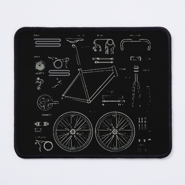 Item preview, Bicycle Parts Diagram Cycling Mechanic Enthusiast designed and sold by SofiBlair.