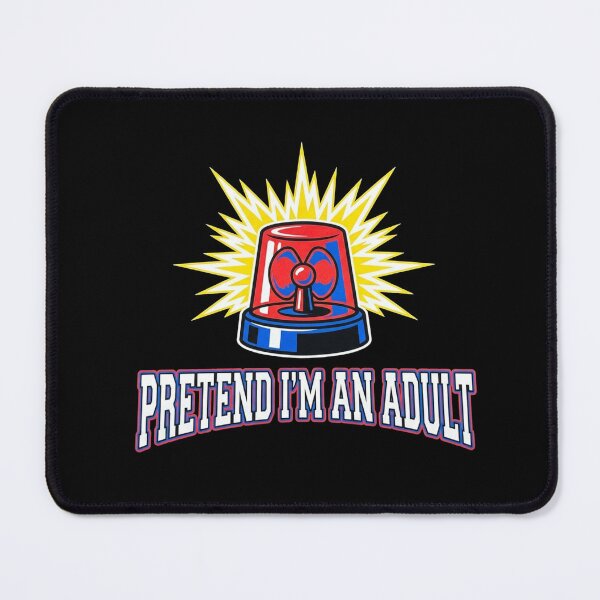 Item preview, Pretend I'm An Adult Lazy Halloween Costume Funny Siren Party T-Shirt designed and sold by TeNovaStudio ⭐⭐⭐⭐⭐.