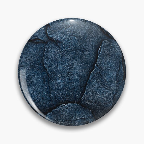 Item preview, Cracked Indigo Blue Basalt Stone Surface designed and sold by Piotrek0001.