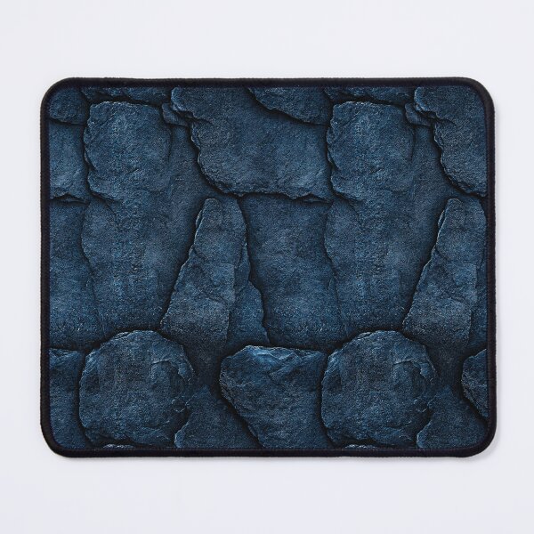 Item preview, Cracked Indigo Blue Basalt Stone Surface designed and sold by Piotrek0001.