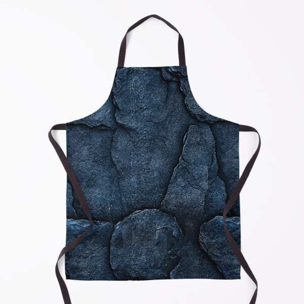 Item preview, Cracked Indigo Blue Basalt Stone Surface designed and sold by Piotrek0001.