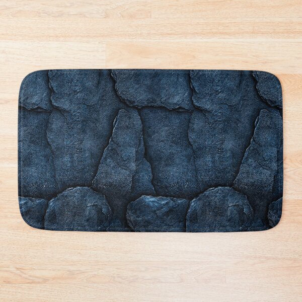 Item preview, Cracked Indigo Blue Basalt Stone Surface designed and sold by Piotrek0001.