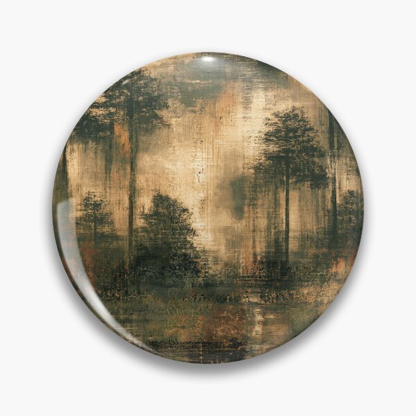 Item preview, Misty Pine Trees on Distressed Textured Wall designed and sold by Piotrek0001.