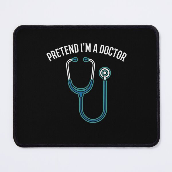 Item preview, Pretend I'm A Doctor Lazy Halloween Costume Funny Stethoscope Medical T-Shirt designed and sold by TeNovaStudio.