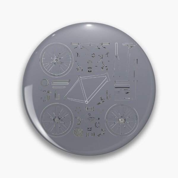 Item preview, Bicycle Parts Diagram Cycling Enthusiast Bike Mechanic designed and sold by SofiBlair.