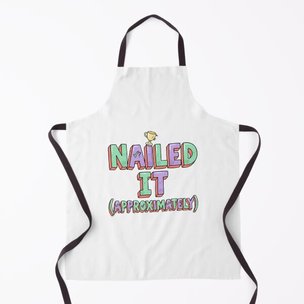 Item preview, Nailed It Approximately Trophy Typography designed and sold by AURA Vibes.