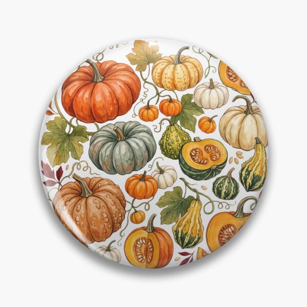 Item preview, Cozy Pumpkin Harvest Pattern designed and sold by HelgaCraftery.