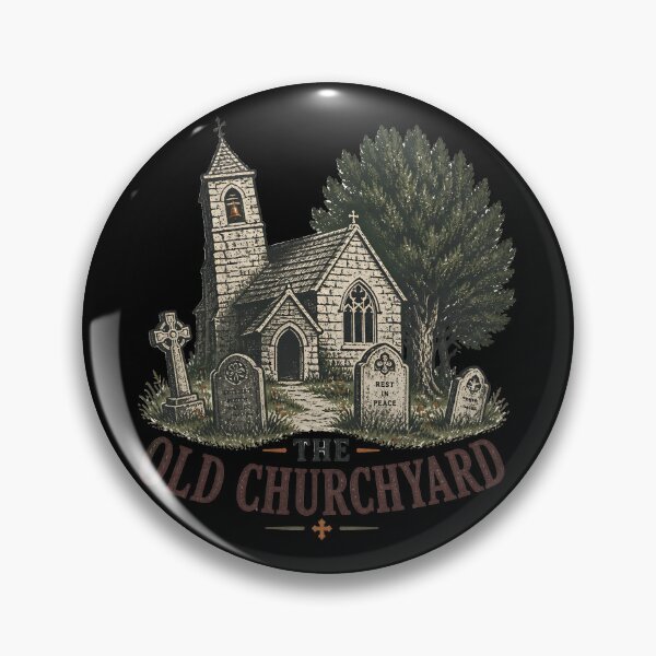 Item preview, The Old Churchyard Churchyard Panorama designed and sold by RoyesButler.