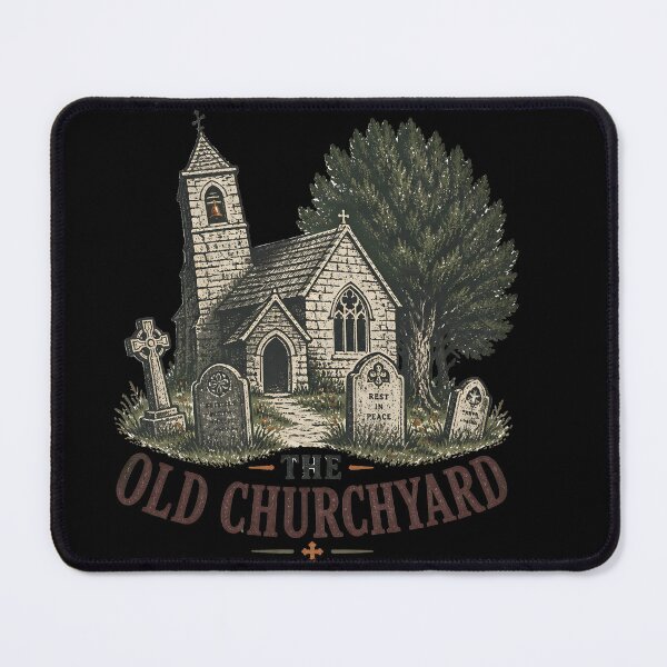 Item preview, The Old Churchyard Churchyard Panorama designed and sold by RoyesButler.