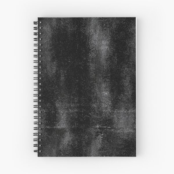 Item preview, Minimalist Matte Black Scratched Iron Plate designed and sold by Piotrek0001.