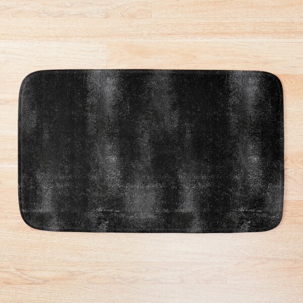 Item preview, Minimalist Matte Black Scratched Iron Plate designed and sold by Piotrek0001.