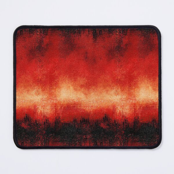 Item preview, Crimson Horizon Glow on Textured Charcoal designed and sold by Piotrek0001.