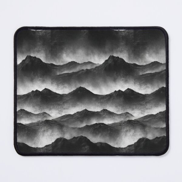Item preview, Ink Wash Mountain Ridges on Raw Paper designed and sold by Piotrek0001.