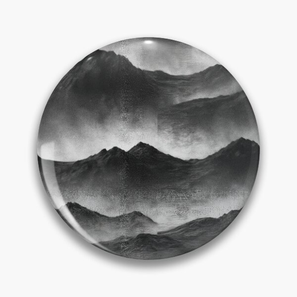 Item preview, Ink Wash Mountain Ridges on Raw Paper designed and sold by Piotrek0001.