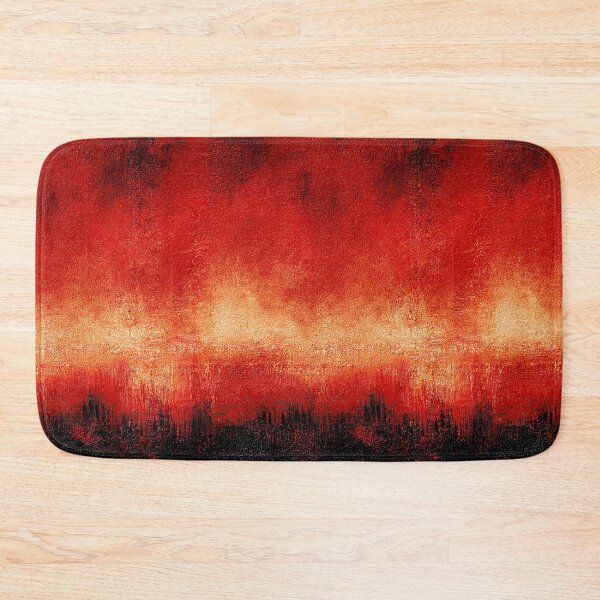 Item preview, Crimson Horizon Glow on Textured Charcoal designed and sold by Piotrek0001.