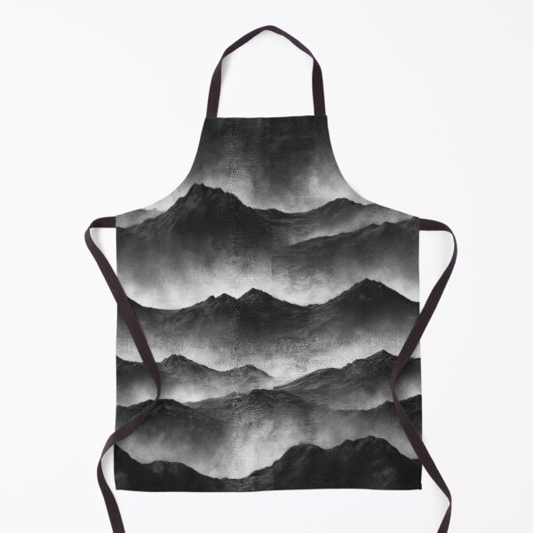 Item preview, Ink Wash Mountain Ridges on Raw Paper designed and sold by Piotrek0001.