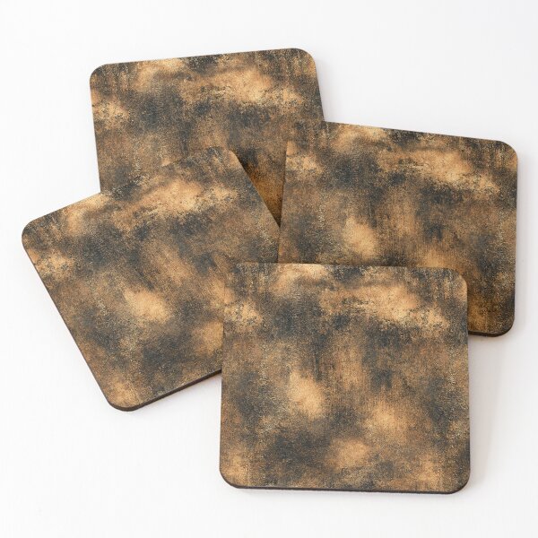 Item preview, Mottled Amber Rust on Dark Metal Plate designed and sold by Piotrek0001.