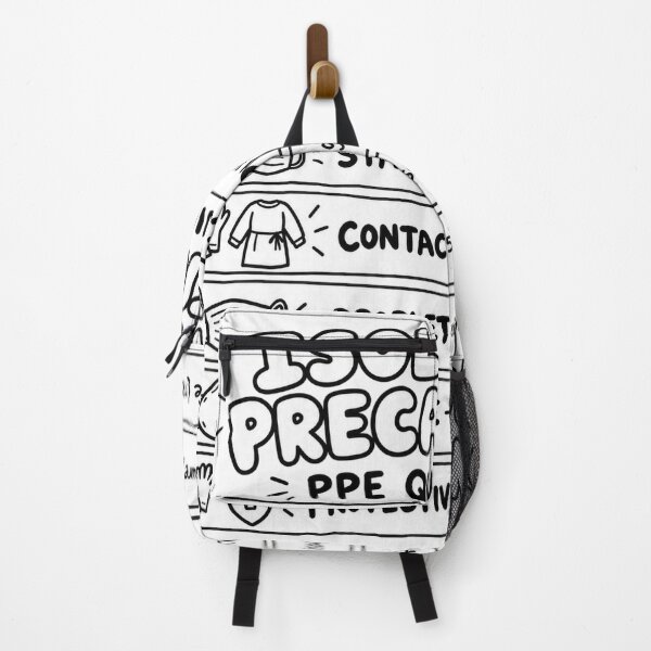 Item preview, Isolation Precautions Drawn Study Aid Nursing Student Sticker designed and sold by isokinetic.