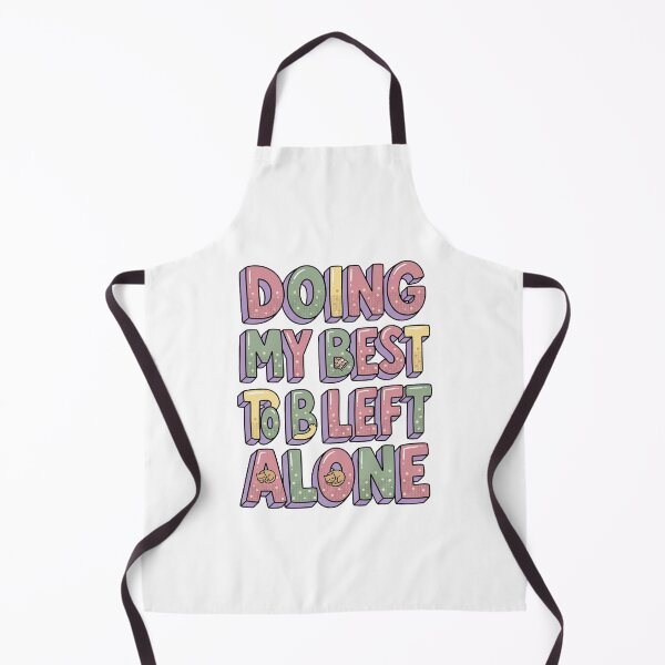 Item preview, Doing My Best To Be Left Alone Tee designed and sold by AURA Vibes.