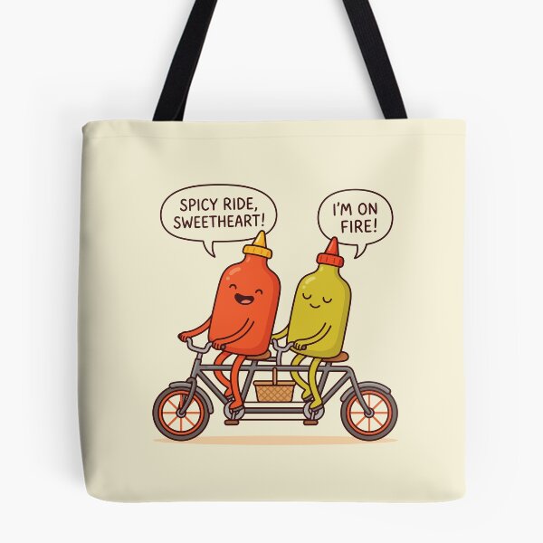 Item preview, Funny Ketchup Mustard Tandem Bike designed and sold by Amir Faysal.