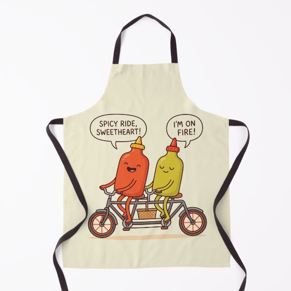Item preview, Funny Ketchup Mustard Tandem Bike designed and sold by Amir Faysal.
