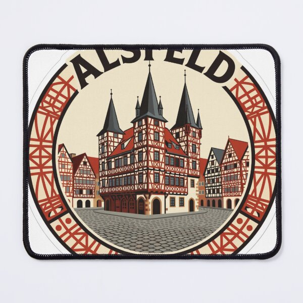 Item preview, Alsfeld Town Hall Sticker designed and sold by Imaginarium of Chaos falcon88 .