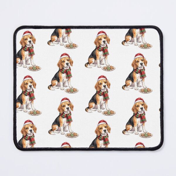 Item preview, Beagle Christmas Santa Cookies designed and sold by Tiffany Roy.