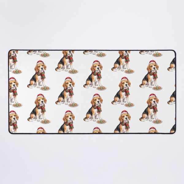 Item preview, Beagle Christmas Santa Cookies designed and sold by Tiffany Roy.