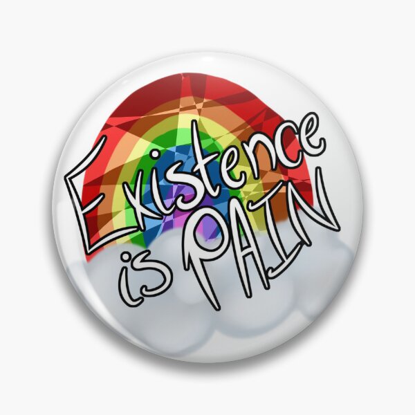 Item preview, Rainbow Existence is Pain designed and sold by LostArt17.