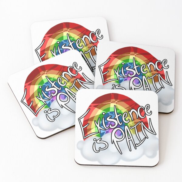Item preview, Rainbow Existence is Pain designed and sold by LostArt17.