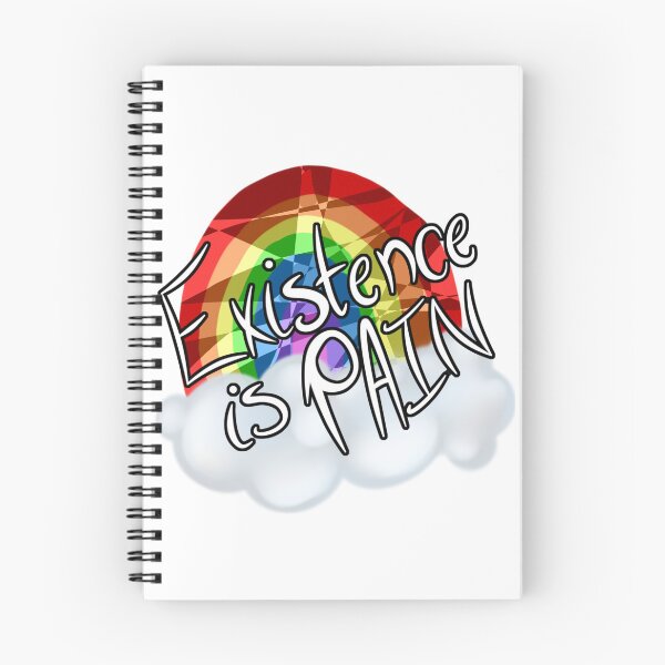 Item preview, Rainbow Existence is Pain designed and sold by LostArt17.