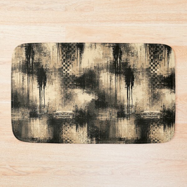 Item preview, Distressed Checkerboard Grunge Wall Art designed and sold by Piotrek0001.