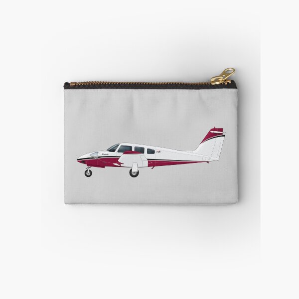 Item preview, piper seminole red and white twin engine plane designed and sold by PilotandPlane.
