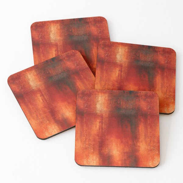 Item preview, Blazing Crimson and Amber Rusted Plate designed and sold by Piotrek0001.