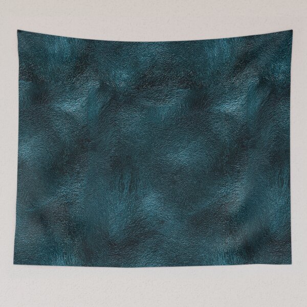 Item preview, Deep Oceanic Teal Textured Concrete Wall designed and sold by Piotrek0001.
