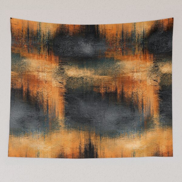 Item preview, Fiery Sunset Reflection on Industrial Wall designed and sold by Piotrek0001.