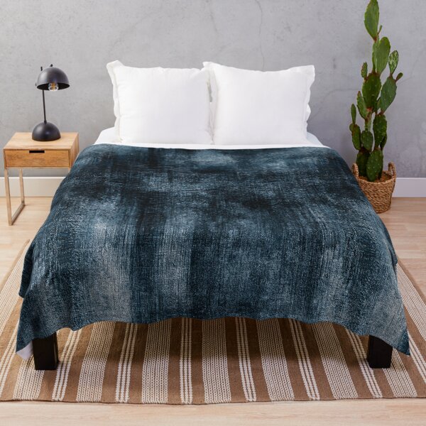 Item preview, Midnight Denim and Charcoal Brushed Texture designed and sold by Piotrek0001.