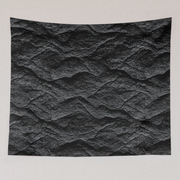 Item preview, Rippled Black Volcanic Lava Rock Surface designed and sold by Piotrek0001.