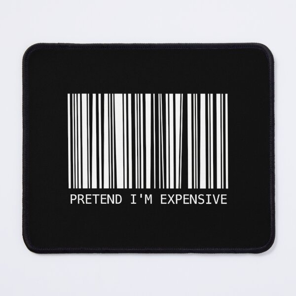 Item preview, Pretend I'm Expensive Barcode Lazy Halloween Costume Funny Sarcastic T-Shirt designed and sold by TeNovaStudio.