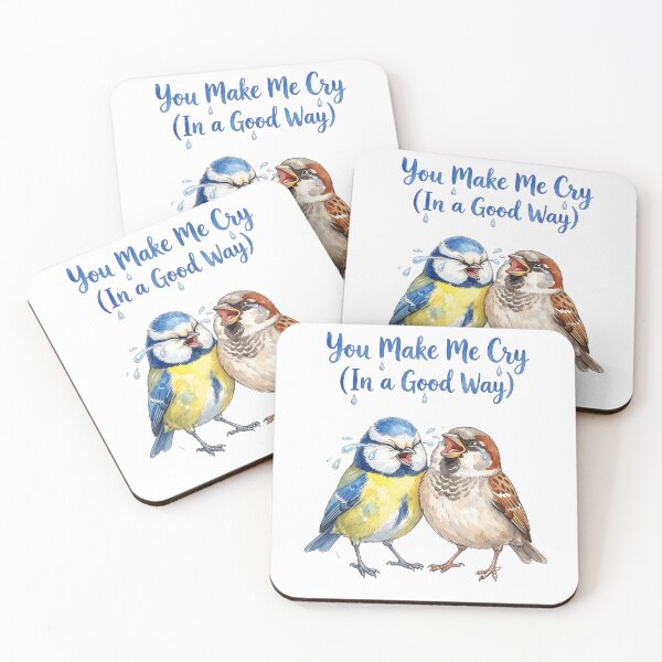 Item preview, Happy Crying Birds Laughing designed and sold by Tiffany Roy.