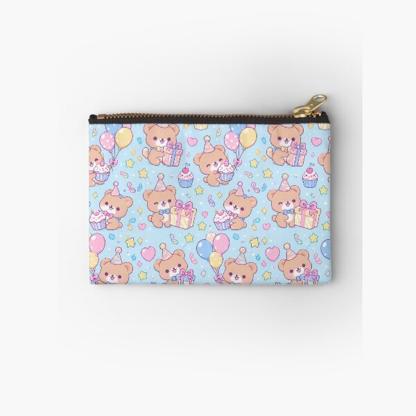 Item preview, Kawaii Birthday Bear Pattern designed and sold by Soft Berry Studio.