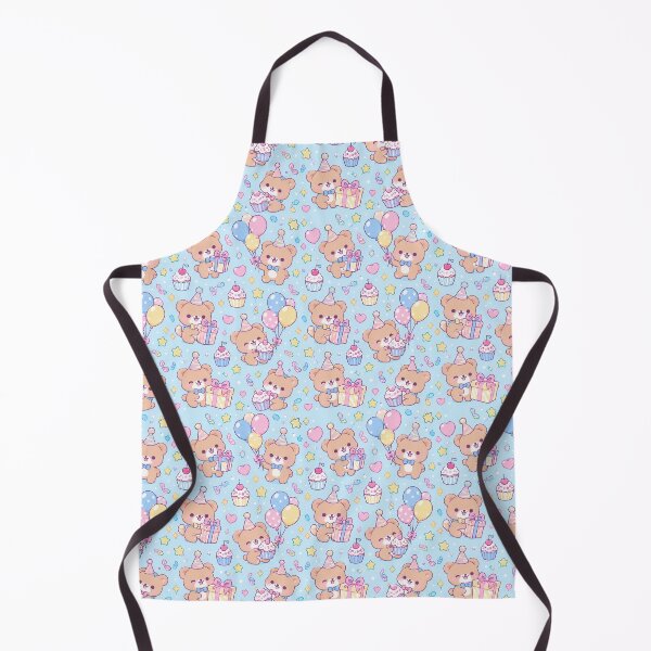 Item preview, Kawaii Birthday Bear Pattern designed and sold by Soft Berry Studio.