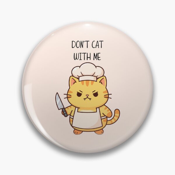 Item preview, Angry Chef Cat designed and sold by Amir Faysal.