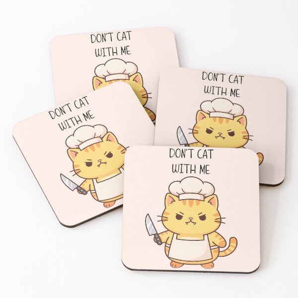 Item preview, Angry Chef Cat designed and sold by Amir Faysal.