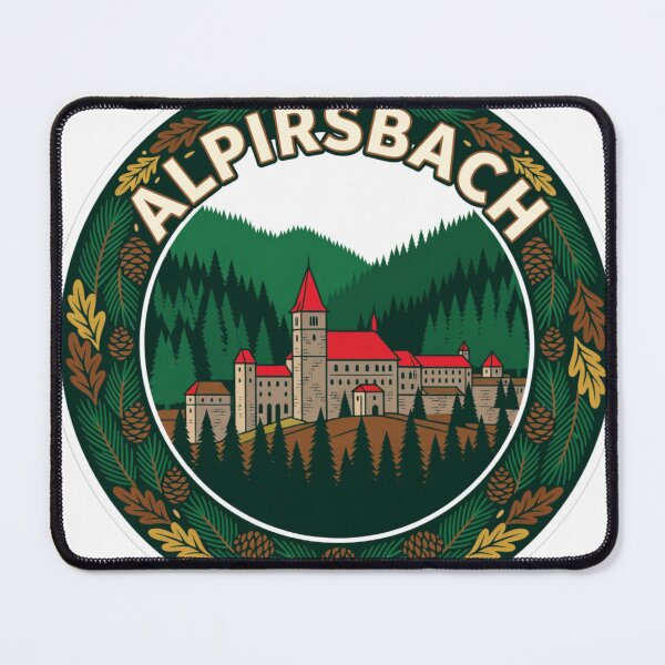 Item preview, Alpirsbach Monastery Sticker designed and sold by Imaginarium of Chaos falcon88 .
